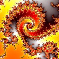 Mandelbrot Burning Flower